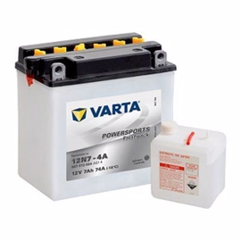 Varta 507 013 004 MC batteri 12 volt 7Ah (+pol til venstre)